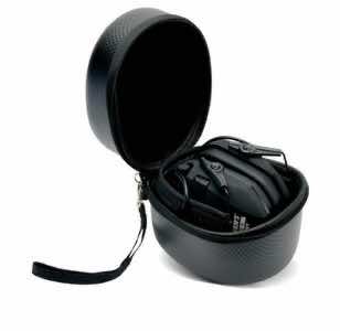 Walker's GWPREMSC Muff Protective Case Black EVA Includes Detachable Nylon Lanyard