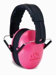 Walker's GWPFKDMPK Youth Passive Muff 22 dB Over the Head Pink/Black Polymer