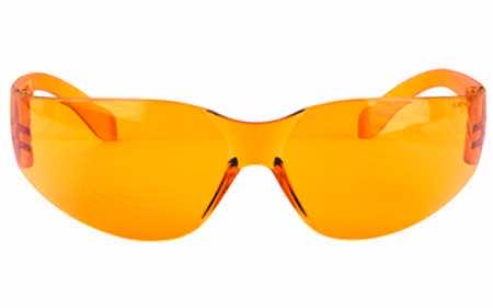 Walker's GWPWRSGLAM Sport Glasses Clearview Adult Amber Lens Polycarbonate Amber Frame