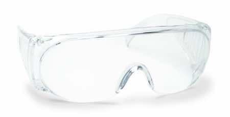 Walker's GWPFCSGLCLR Sport Glasses Full Coverage Adult Clear Lens Polycarbonate Clear Frame