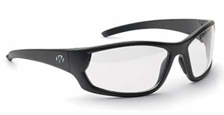 Walker's GWPIKNFF1CLR Ballistic Eyewear IKON Carbine Adult Clear Lens Matte Black Frame