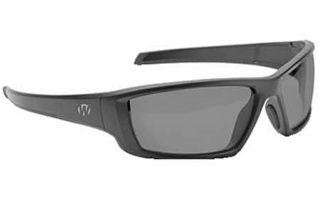 Walker's GWPIKNFF4SMK Ballistic Eyewear IKON Vector Adult Smoke Gray Lens Matte Black Frame