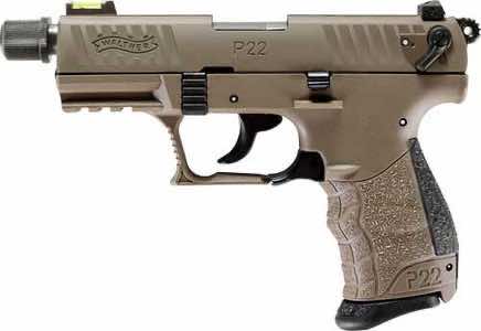 Walther Arms 5120753 P22 Q Tactical 22 LR 10+1 3.42