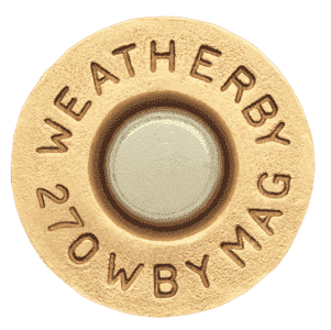 Weatherby BRASS270 Unprimed Cases 270 Wthby Mag Rifle Brass/ 20 Per Box