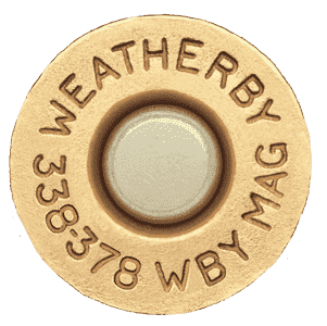 Weatherby BRASS333 Unprimed Cases 338-378 Wthby Mag Rifle Brass/ 20 Per Box