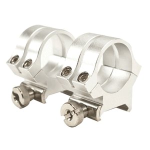 Weaver Mounts 49055 Quad Lock Detachable Rings Silver 1