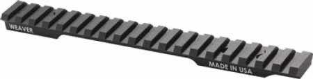 Weaver Mounts 99469 Multi-Slot Base Extended Black Anodized Aluminum Fits Ruger American Short Action