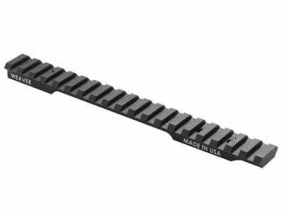 Weaver Mounts 99480 Multi-Slot Base Extended Black Anodized Aluminum Fits Winchester 70 Long Action