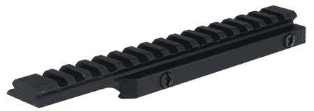Weaver Mounts 99673 Flat Top Riser Rail Black Anodized 0 MOA