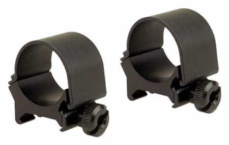 Weaver Mounts 49041 Detachable Top Mount Rings Matte Black 1