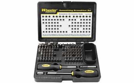 Wheeler 562194 Deluxe Gunsmithing Screwdriver Set 89 Pieces
