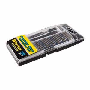 Wheeler 564018 Precision Micro Screwdriver Set Chrome Plated Steel Extendable Handle 58 Pieces
