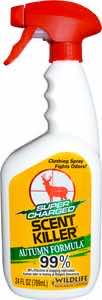 Wildlife Research 575 Scent Killer Super Charged Odor Eliminator Autumn Scent 24 oz Trigger Spray