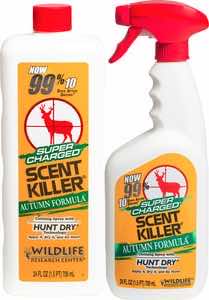 Wildlife Research 579 Scent Killer Autumn Formula Combo Odor Eliminator 24 oz Trigger Spray