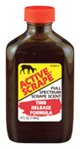Wildlife Research 2404 Active-Scrape Deer Attractant Doe In Estrus/Buck Urine Scent 4 oz Bottle