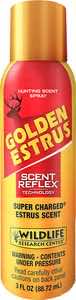 Wildlife Research 4043 Golden Estrus Scent Reflex Deer Attractant Doe In Estrus Scent 3 oz Aerosol