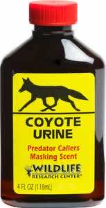 Wildlife Research 523 Coyote Urine Coyote Attractant 4 oz Bottle