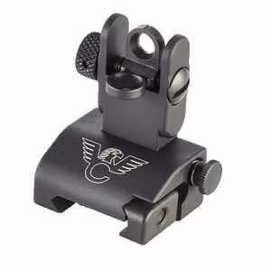 Wilson Combat TRQDSR Rear Sight Black Flip-Up for AR-15