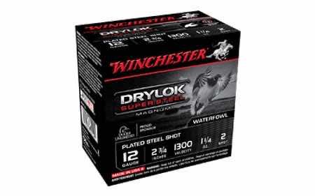 Winchester Ammo XSM122 Drylok Super Steel Magnum 12 Gauge 2.75