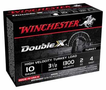 Winchester Ammo STH104 Double X High Velocity Turkey 10 Gauge 3.50
