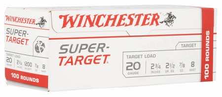Winchester Ammo TRGT208VP Super-Target 20 Gauge 2.75
