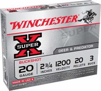 Winchester Ammo XB203VP Super X 20 Gauge 2.75