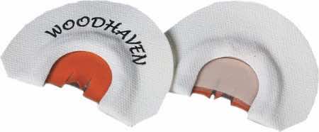 Woodhaven WH100 Copperhead Diaphragm Call Triple Reed Attracts Turkeys White