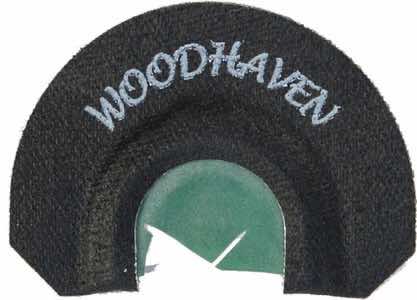 Woodhaven WH136 Ninja Hammer Diaphragm Call Triple Reed Turkey Hen Sounds Attracts Turkeys Black