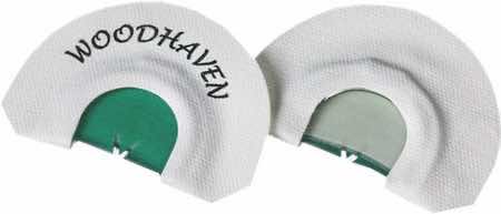 Woodhaven WH002 Classic V3 Diaphragm Call Triple Reed Attracts Turkeys White