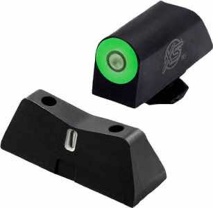 XS Sights XS DXT2 PRO GREEN STD HT FOR GLOCK 20,21,29,30,30S,37,41SET