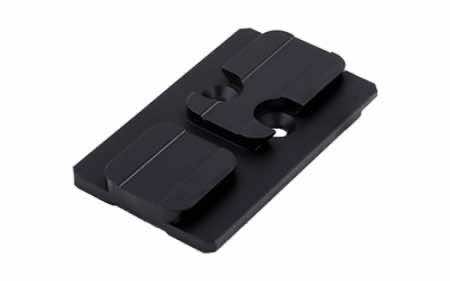 XS Sights GLOM001SM1ACRO Glock MOS Optic Plate ACRO Footprint Black Nitride Steel