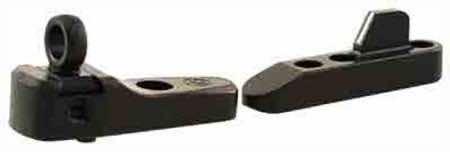 XS Sights ML00135 Marlin Ghost Ring WS Sights Adjustable Black with White Stripe Front Ghost Ring Rear Sight