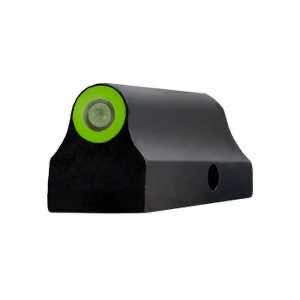 XS Sights RP0013N4G Standard Dot Revolver Front Sight- Ruger Black | Green Tritium Green Outline Front Sight