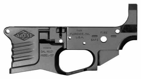 Yankee Hill 125BILLET Billet Lower Receiver 5.56x45mm NATO 7075-T6 Aluminum Black Anodized for AR-15