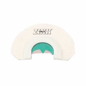 ZINK ZNKZNK313 Wicked Lady Diaphragm Call Double Reed Turkey Sounds White Bat Cut